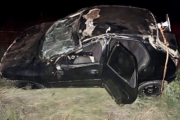 Capotamento na BA-612 deixa jovem ferido próximo ao trevo de Mutans, em Guanambi