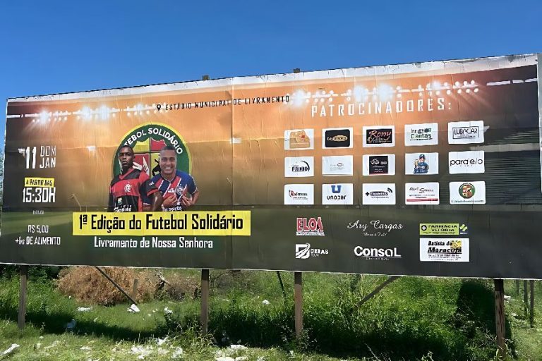 Livramento estreia o Futebol Solidário com ex-jogadores e atletas locais