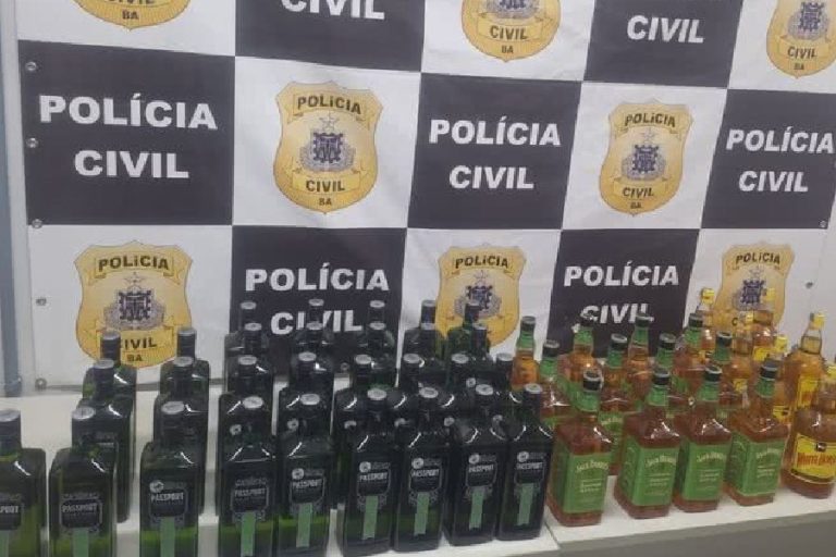 Operação apreende mais de 500 garrafas suspeitas e barra festa no interior da Bahia