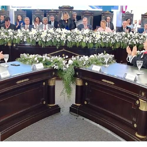 Após rompimento político, Otto e Coronel evitam aproximação em posse no TJ-BA