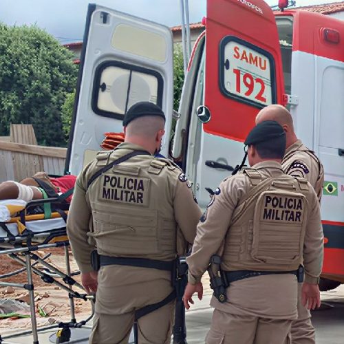 Ataque a tiros em obra deixa ajudante de pedreiro ferido e causa pânico em Brumado