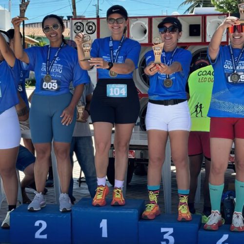 Atletas de Brumado sobem ao pódio em corrida e chamam atenção em Guajeru