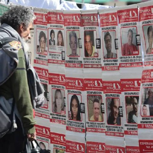 Brasil registra 84,7 mil desaparecidos em 2025; média chega a 232 por dia