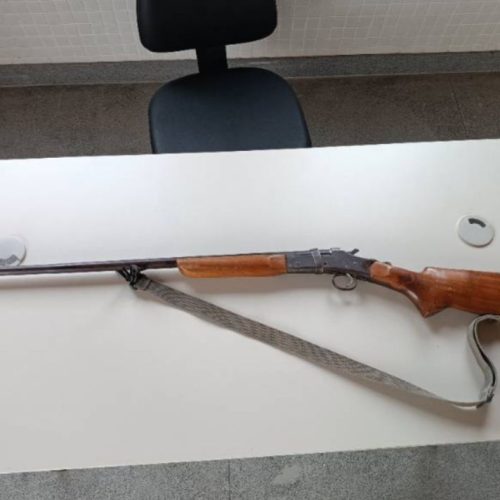 Briga entre irmãos termina em prisão e apreensão de espingarda na zona rural de Palmas de Monte Alto