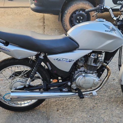 CIPRv/Brumado apreende motocicleta com adulteração de motor na BR-030