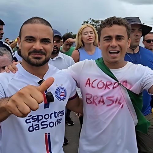 Capitão Alden se junta a Nikolas Ferreira em marcha por anistia e críticas ao Judiciário