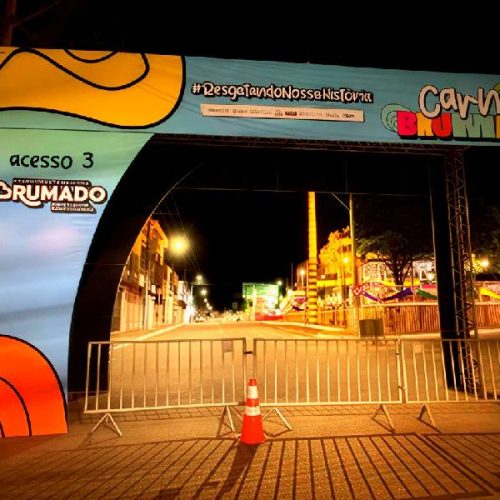 CarnaBrumas 2026 terá circuito fechado e três portais com revista para reforçar segurança