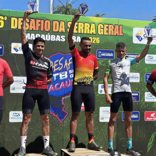 Ciclista de Brumado conquista terceiro lugar em desafio do Campeonato Baiano