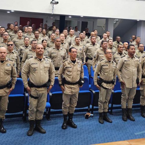 Comando do 24º BPM realiza parada geral e reforça disciplina e ética entre policiais em Brumado