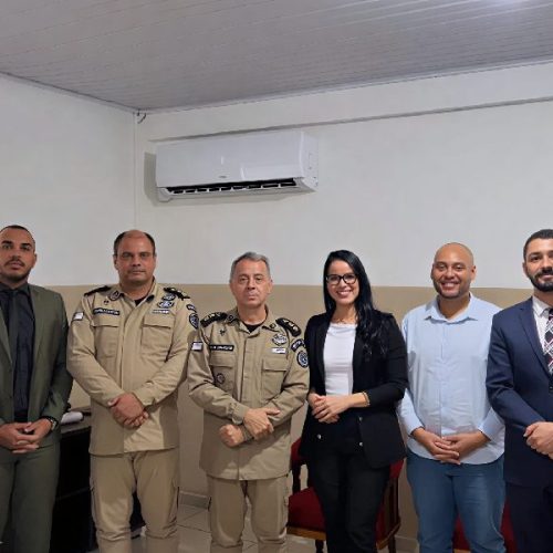 Conseg se reúne com novo comandante da PM e reforça parceria pela segurança em Brumado