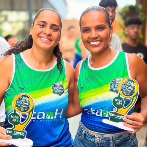 Dupla de Livramento brilha e conquista vice-campeonato em vôlei de areia em Guanambi