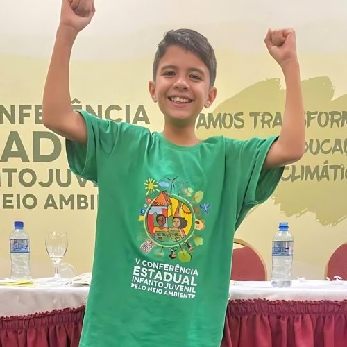 Estudante de Paramirim representa a Bahia na COP30 com projeto sobre reciclagem