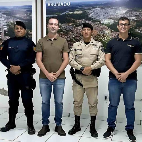 Fabrício Abrantes e Comandante da 24º BPM alinham plano para proteger Brumado com investimento em tecnologia e reforço policial