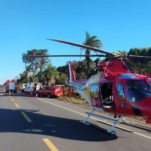 Família a caminho de Vitória da Conquista sofre acidente grave na BR-365 em Minas Gerais