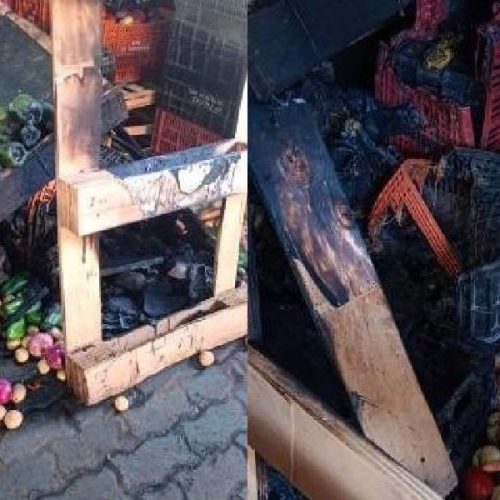 Feirante acusa rival de incendiar barraca após desentendimento em Guanambi