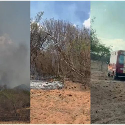Fogo atinge fazenda da vice-prefeita na Bahia e destrói reserva ambiental de 115 hectares