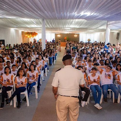 Formatura do PROERD reúne mais de 300 estudantes em Livramento e reforça prevenção às drogas