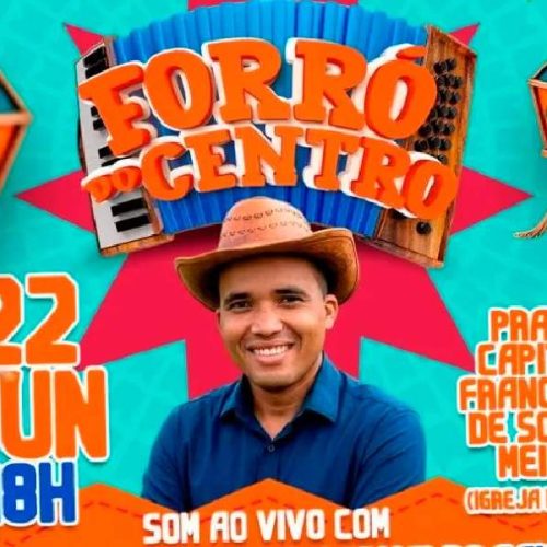 Forró do Centro movimenta Praça da Matriz com música e tradição junina em Brumado