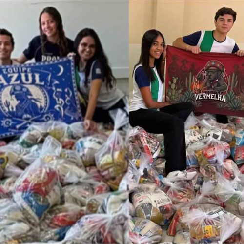 Gincana do Probo COC arrecada 1.080 cestas básicas em Livramento
