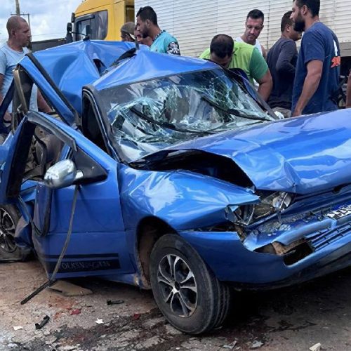 Grave acidente na BR-116 em Planalto deixa feridos e mobiliza equipes de socorro