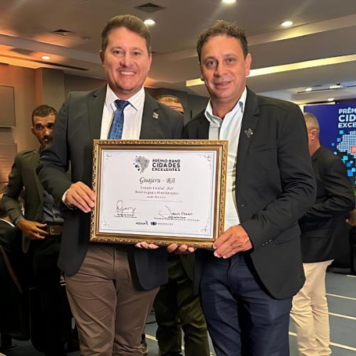 Guajeru conquista 1º lugar no Prêmio Band Cidades Excelentes na área de Saúde e Bem-Estar