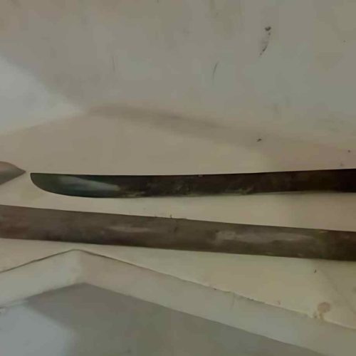 Homem ameaça família com facão e machado; PM age rápido e evita tragédia em Barra da Estiva