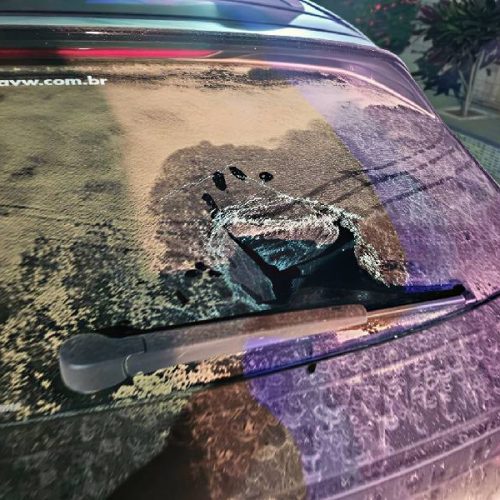 Homem invade residência agride moradores e depreda carro durante confusão em Iuiu