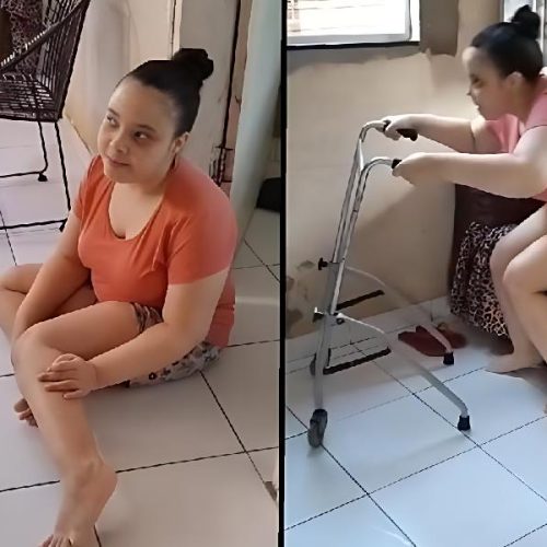 Mãe faz apelo emocionante por cadeira de rodas e expõe rotina de desafios de jovem com paralisia cerebral em Palmas de Monte Alto