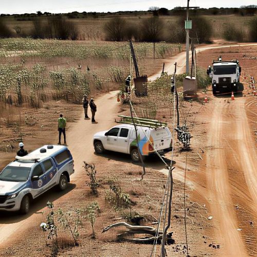 Mega ‘gato’ em fazenda de milho na Bahia poderia abastecer 25 mil casas, diz Coelba