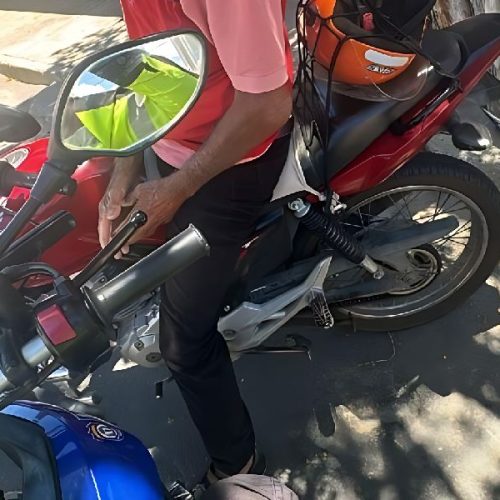 Moto usada por aplicativo 99 é apreendida em Guanambi por transporte irregular