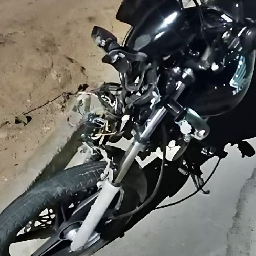 Motociclista fica ferido em acidente e motorista foge, em Guanambi