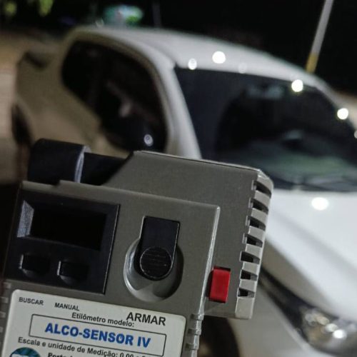Motorista é autuado após recusar teste do bafômetro em abordagem da CIPRv/Brumado na BR-030
