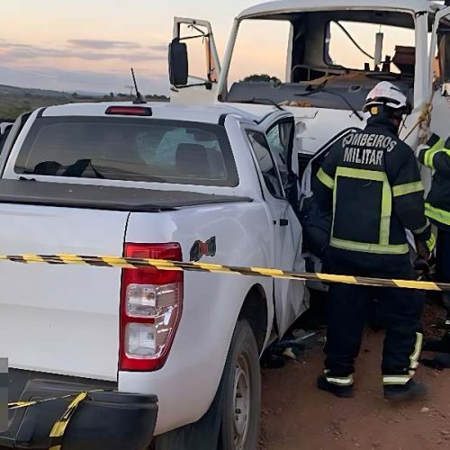 Motorista é resgatado das ferragens após grave batida na zona rural de Ribeira do Pombal