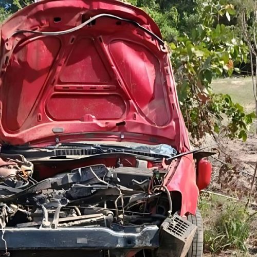 Motorista morre e esposa e filha ficam feridas em grave acidente na BR-430 em Caetité
