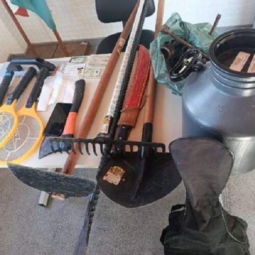 PM prende suspeito de furto e recupera bateria e ferramentas de veículo em Palmas de Monte Alto