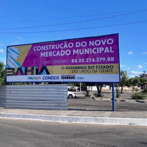 Obras do novo Mercado Municipal de Brumado começam com investimento de R$ 25,2 milhões