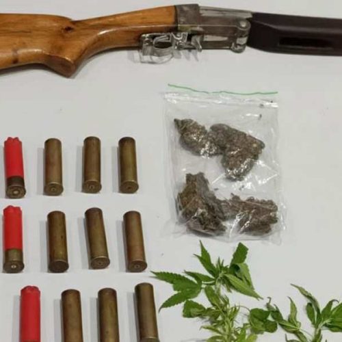 Operação apreende arma, munições e pés de maconha durante cumprimento de mandados em Botuporã