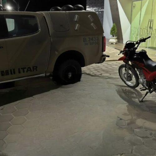 Operação apreende moto com restrição de furto e chassi adulterado em Rio do Antônio