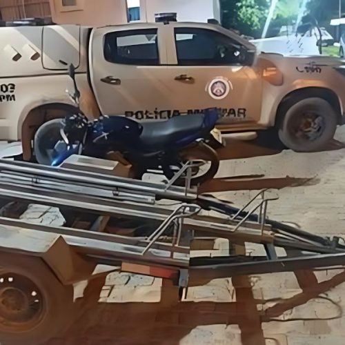 PM apreende moto com sinais de adulteração no bairro Boa Vista, em Guanambi
