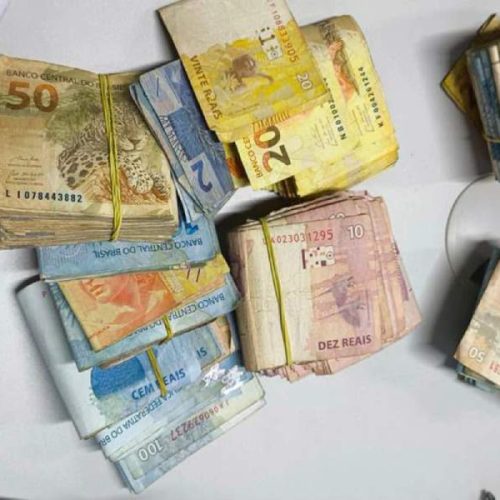 PM recupera R$ 14,5 mil após furto a comércio e prende suspeito em Maetinga