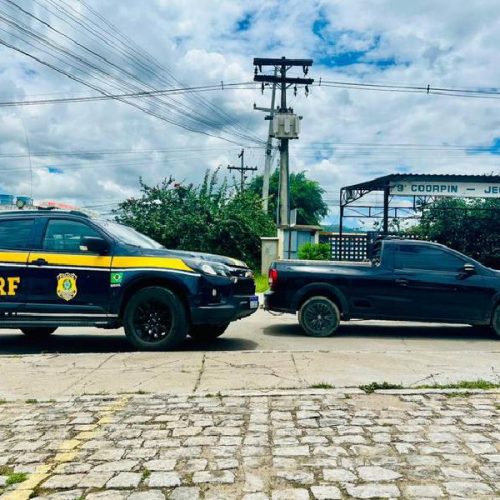 PRF recupera em Jequié carro furtado em MG durante a Operação Rodovida