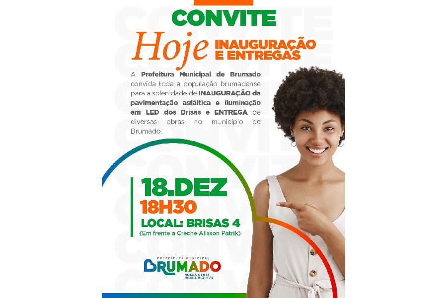 Pacote histórico de obras marca nova fase em Brumado