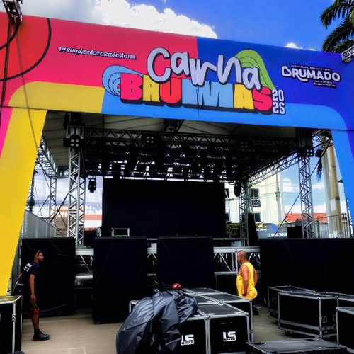 Palco do Carna Brumas 2026 é destaque e promete inovação no Carnaval de Brumado