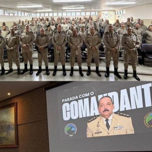Parada Geral homenageia comandante do Policiamento Rodoviário Estadual em Vitória da Conquista