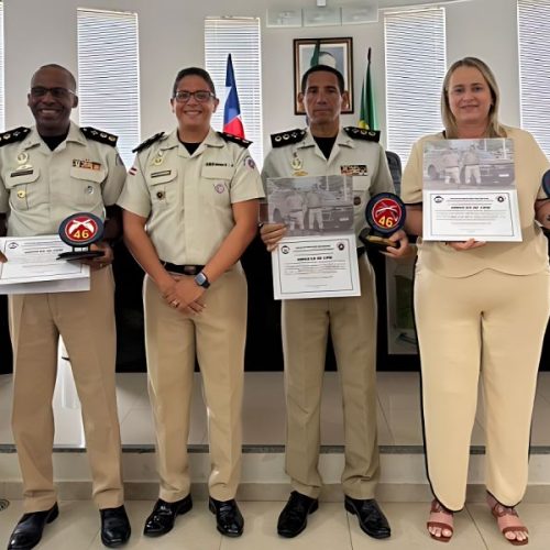 Polícia Militar entrega título “Amigo da 46ª CIPM” e destaca união pela segurança em Livramento