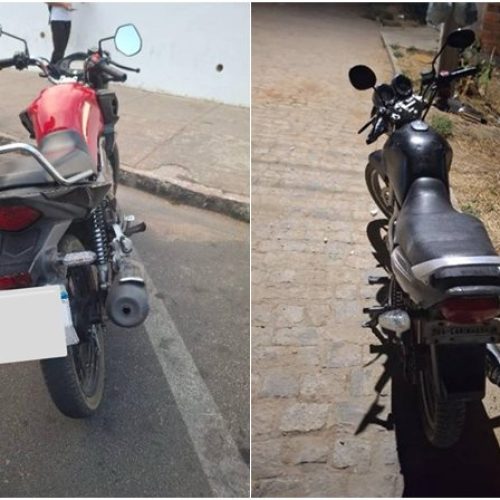 Polícia apreende duas motos irregulares em Guanambi durante operações de trânsito