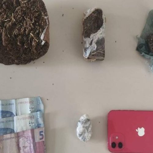Polícia apreende maconha em ônibus interestadual durante operação na BR-122, em Urandi