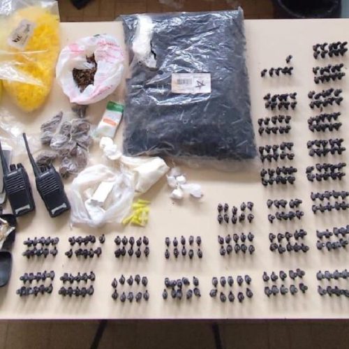 Polícia descobre depósito de drogas e apreende grande arsenal do tráfico em Licínio de Almeida