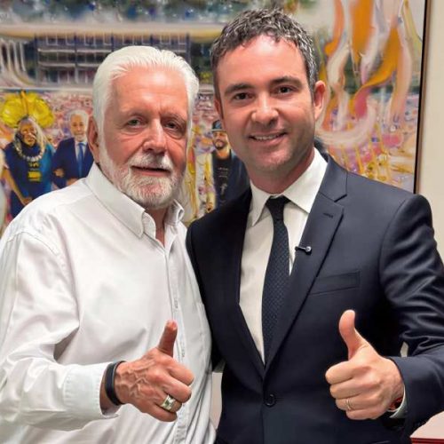 Prefeito de Brumado se reúne com Jaques Wagner durante agenda em Brasília