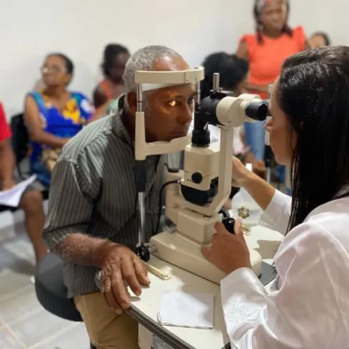 Prefeitura de Brumado realiza mutirão de atendimento para pacientes com glaucoma